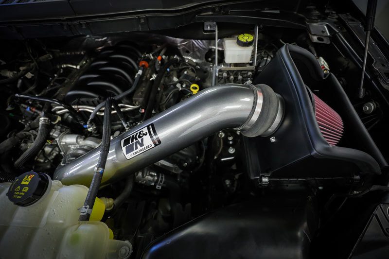 Ford F-150 Performance Air Intake - K&N Engineering - High Flow - `21-`27